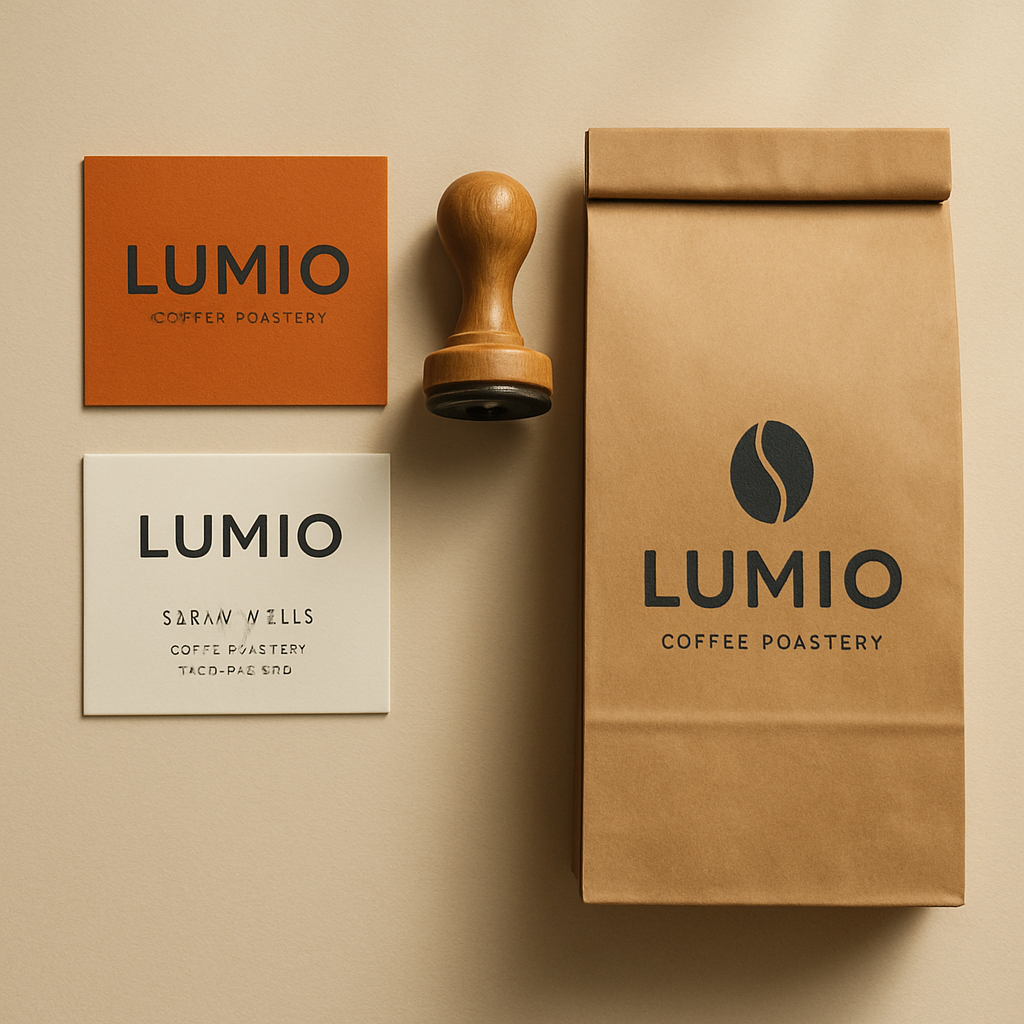 Lumio Coffee Roasters — Brand Identity project by ZeeGFX