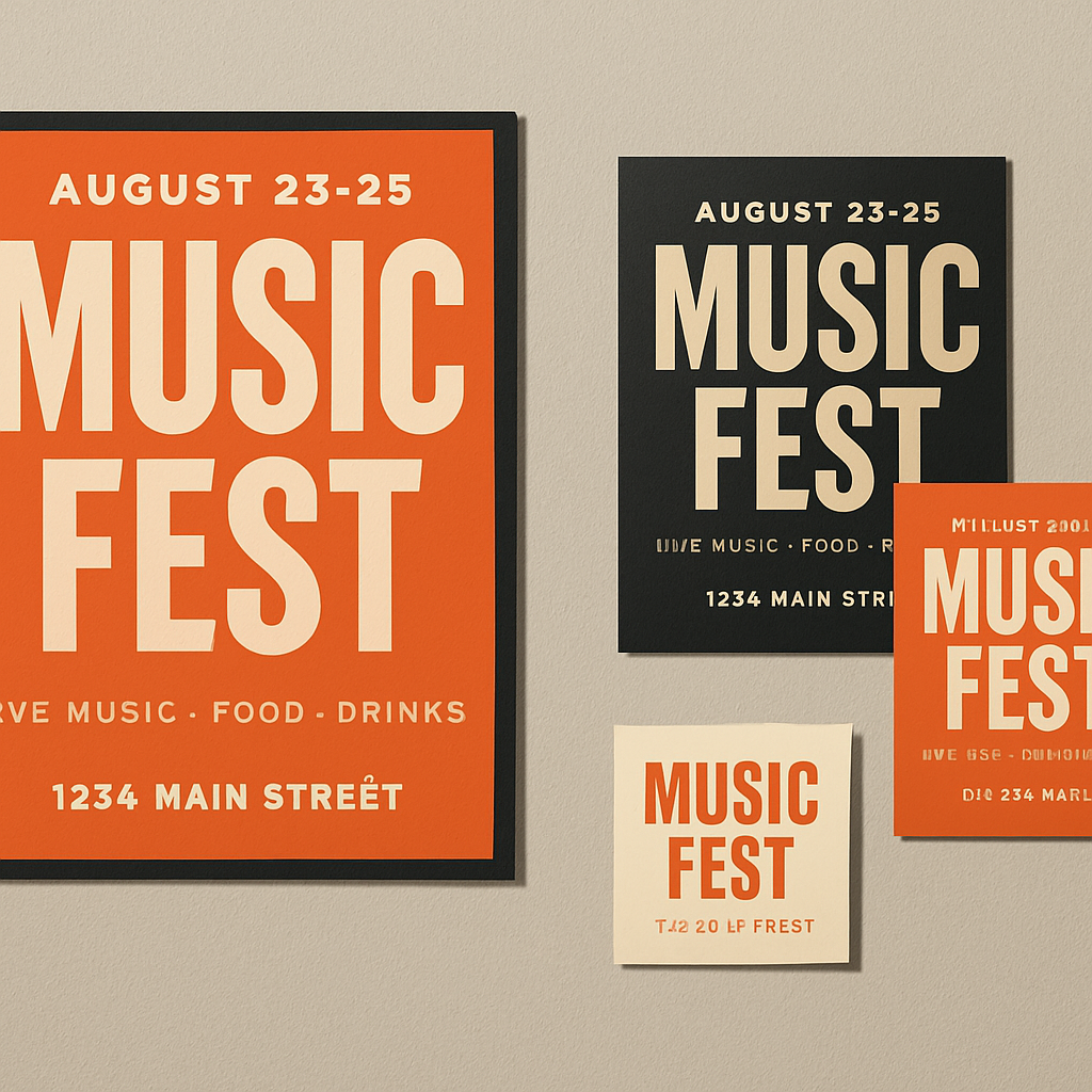 Summit Festival — Print Design project by ZeeGFX